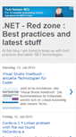 Mobile Screenshot of dotnet-redzone.blogspot.com