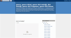 Desktop Screenshot of genco-bolumleri.blogspot.com