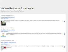 Tablet Screenshot of hr-experience.blogspot.com