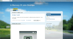 Desktop Screenshot of johnbourque.blogspot.com