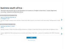 Tablet Screenshot of business-south-africa.blogspot.com