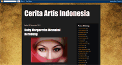 Desktop Screenshot of bintangartis.blogspot.com