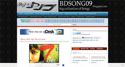 Desktop Screenshot of bdsong09.blogspot.com