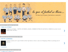 Tablet Screenshot of loquelfutbolsellevo.blogspot.com