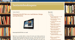 Desktop Screenshot of bestnotebooksspecs.blogspot.com