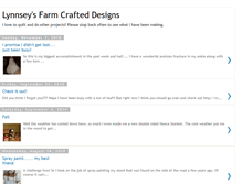 Tablet Screenshot of lynnseyscraftingpage.blogspot.com