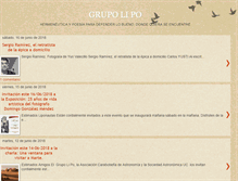 Tablet Screenshot of grupolipo.blogspot.com