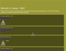 Tablet Screenshot of mehediisland.blogspot.com