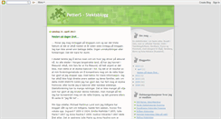 Desktop Screenshot of petters-slekt.blogspot.com