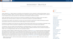 Desktop Screenshot of diogenestravels.blogspot.com