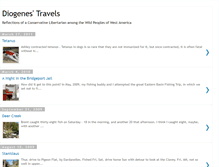 Tablet Screenshot of diogenestravels.blogspot.com