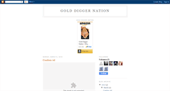 Desktop Screenshot of golddiggernation.blogspot.com