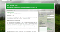 Desktop Screenshot of myalpinepath.blogspot.com