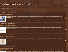 Tablet Screenshot of conhecendoamericadosul.blogspot.com