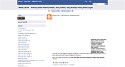 Desktop Screenshot of metin2book.blogspot.com