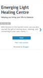 Mobile Screenshot of emerginglighthealing.blogspot.com