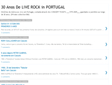 Tablet Screenshot of 30anosderockinportugal.blogspot.com