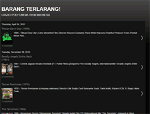 Tablet Screenshot of barangterlarang.blogspot.com