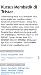 Mobile Screenshot of kursus-batik.blogspot.com