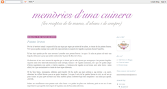 Desktop Screenshot of memoriesdunacuinera.blogspot.com