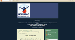 Desktop Screenshot of clubdeliderazgo.blogspot.com