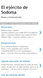 Mobile Screenshot of elejercitodesodoma.blogspot.com