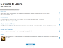 Tablet Screenshot of elejercitodesodoma.blogspot.com