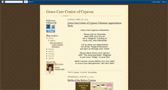 Desktop Screenshot of gracecarecypress2.blogspot.com