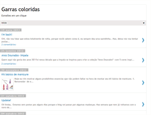 Tablet Screenshot of garrascoloridas.blogspot.com