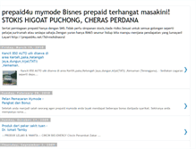 Tablet Screenshot of prepaid4umymode.blogspot.com