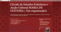 Desktop Screenshot of circulodeestudoseclecticos.blogspot.com