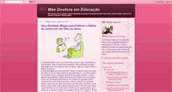 Desktop Screenshot of maedoutoraemeducacao.blogspot.com