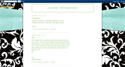 Desktop Screenshot of jaydethurston.blogspot.com