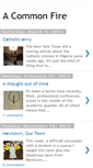 Mobile Screenshot of acommonfire.blogspot.com