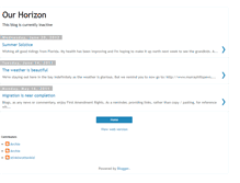 Tablet Screenshot of ourhorizoncondo.blogspot.com