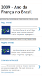 Mobile Screenshot of 2009anodafrancanobrasil.blogspot.com
