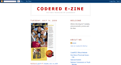 Desktop Screenshot of coderede-zine.blogspot.com