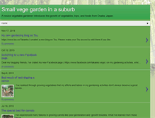 Tablet Screenshot of greenvege-osaka.blogspot.com