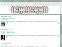 Tablet Screenshot of cottonspool.blogspot.com