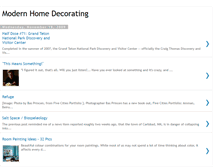 Tablet Screenshot of modern-home-decorating.blogspot.com