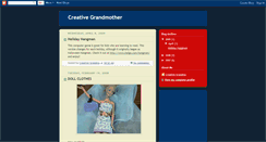 Desktop Screenshot of creativegrandmother.blogspot.com