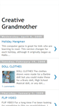 Mobile Screenshot of creativegrandmother.blogspot.com