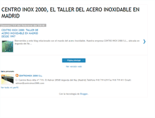 Tablet Screenshot of centroinox2000.blogspot.com