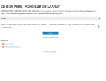 Tablet Screenshot of cebonperemonsieurdelarnay.blogspot.com