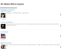 Tablet Screenshot of mieraleyana88.blogspot.com