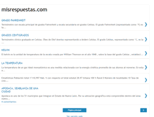Tablet Screenshot of misrespuestascom.blogspot.com