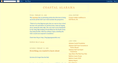 Desktop Screenshot of coastalalabama.blogspot.com