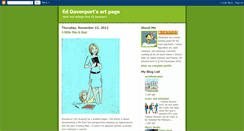 Desktop Screenshot of davenported.blogspot.com