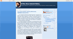 Desktop Screenshot of patriaroja-magisterial.blogspot.com