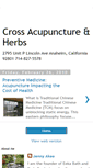 Mobile Screenshot of crossacupuncture.blogspot.com